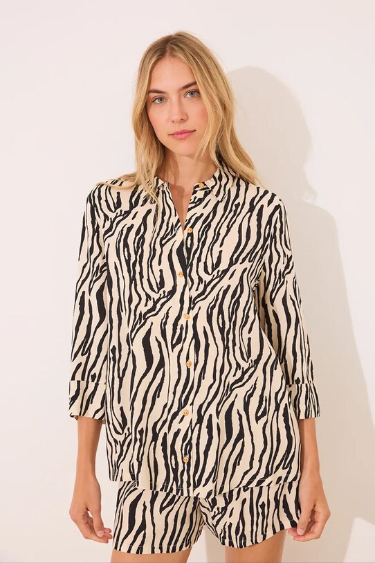 Πιτζάμα women'secret 3139912 μπεζ SS25