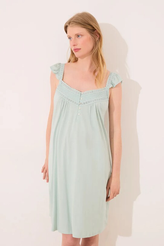 Νυχτικό women'secret 3639172 πράσινο SS25