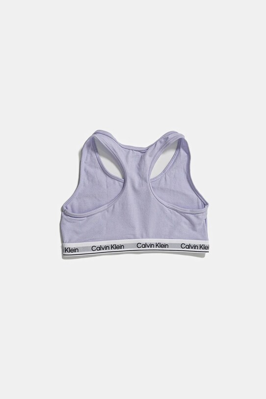 Παιδικό σουτιέν Calvin Klein Underwear 2-pack μωβ G80G800742.PPYA