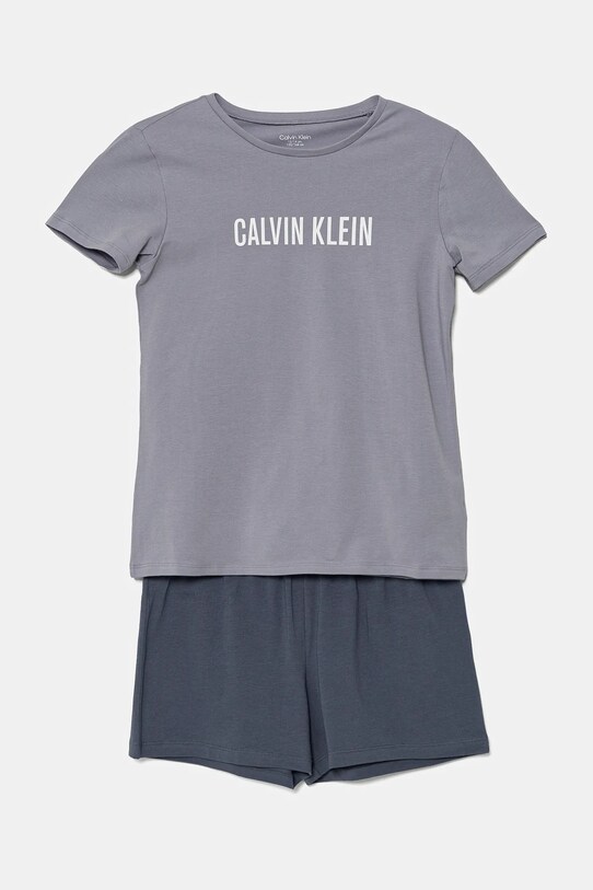 Παιδική πιτζάμα Calvin Klein Underwear σετ μωβ G80G800739.PPYA