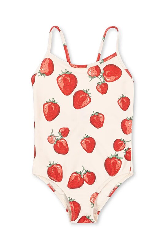 Ολόσωμο παιδικό μαγιό Konges Sløjd FRAGO SWIMSUIT GRS μαλακό μπεζ KS102230