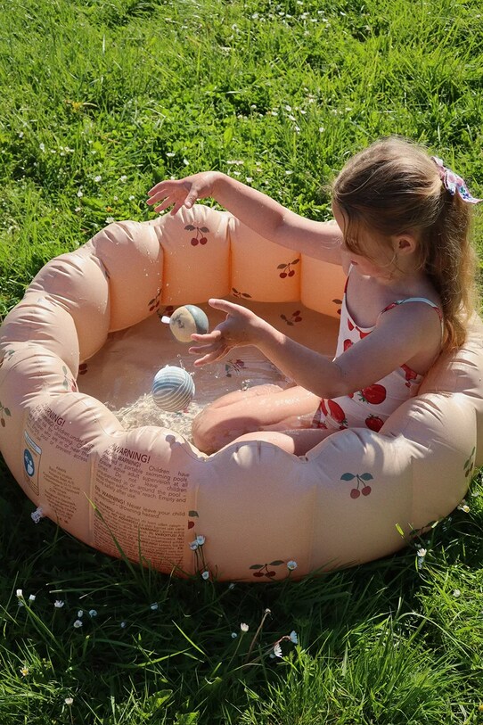 Κοριτσίστικα Ολόσωμο παιδικό μαγιό Konges Sløjd FRAGO SWIMSUIT GRS KS102230 μπεζ