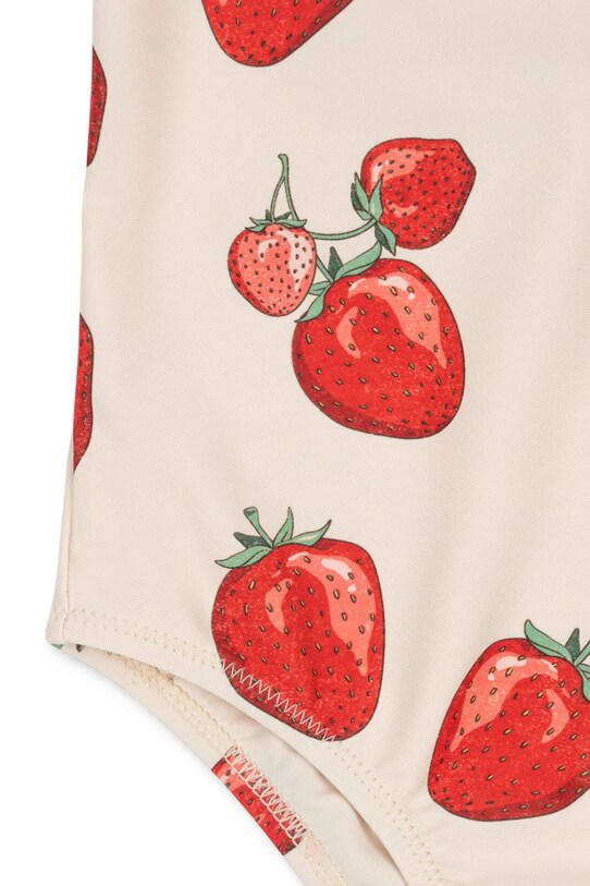 Ολόσωμο παιδικό μαγιό Konges Sløjd FRAGO SWIMSUIT GRS KS102230 μπεζ SS25