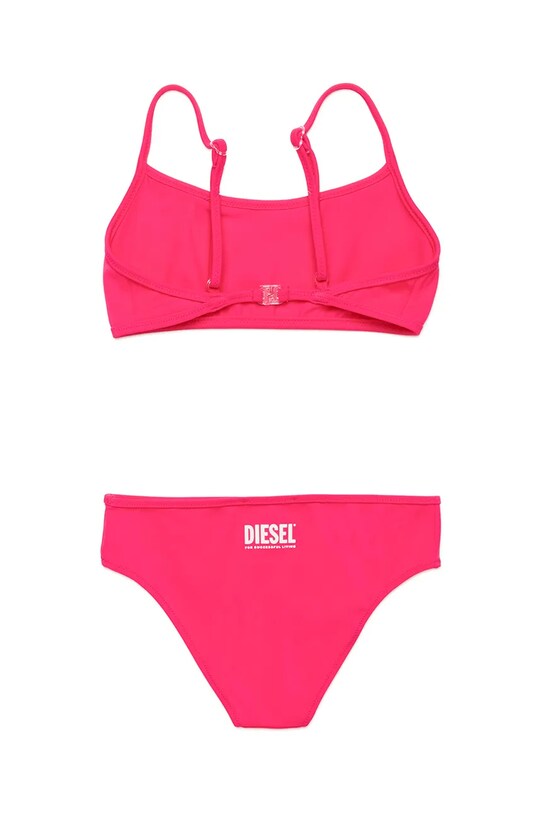 Παιδικό μαγιό δύο τεμαχίων Diesel MNALAX SWIMSUIT J02297 ροζ SS25