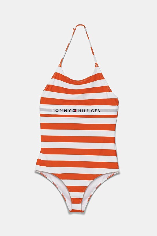 Ολόσωμο παιδικό μαγιό Tommy Hilfiger μαλακό πορτοκαλί UG0UG00790.PPYA