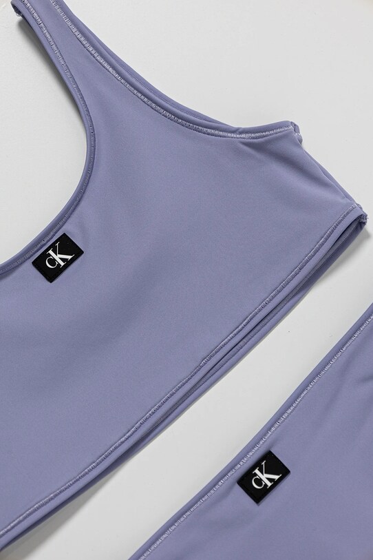 Κοριτσίστικα Μαγιό δύο τεμαχίων Calvin Klein Jeans KY0KY00093.PPYA μωβ