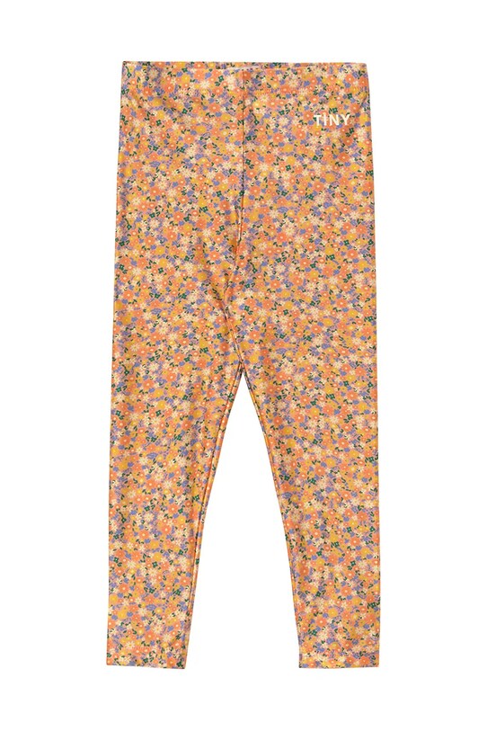 Παιδικό κολάν κολύμβησης Tinycottons GARDEN LEGGINGS SS25.288 πορτοκαλί SS25