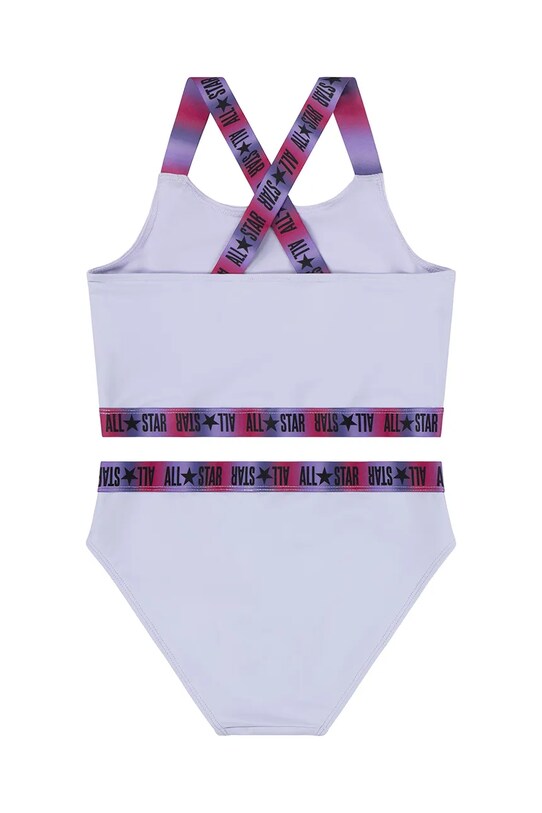 Παιδικό μαγιό δύο τεμαχίων Converse 3CD419 μωβ SS25
