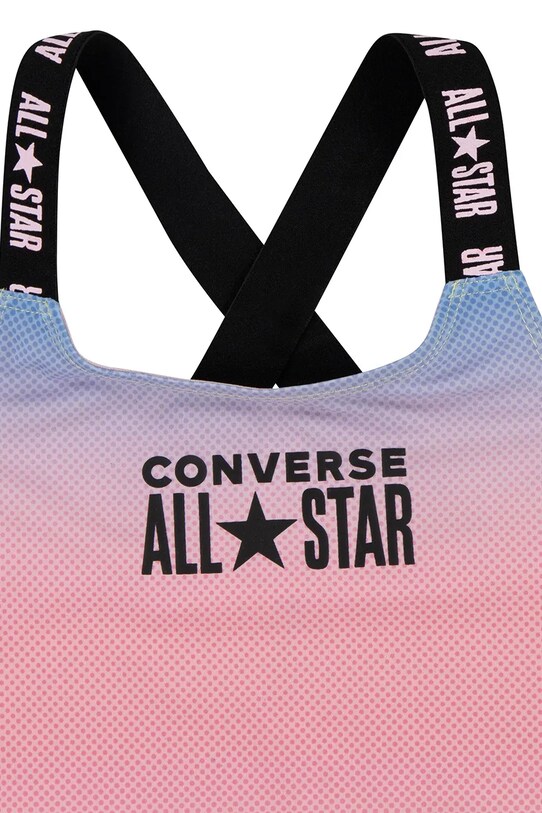 Κοριτσίστικα Ολόσωμο παιδικό μαγιό Converse 4CD418 ροζ