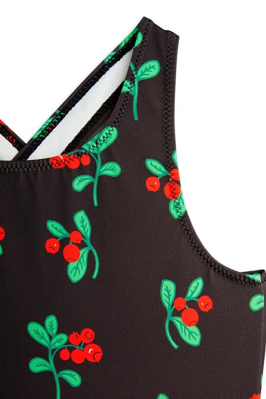 Κοριτσίστικα Ολόσωμο παιδικό μαγιό Mini Rodini Lingonberries 2528010199 μαύρο