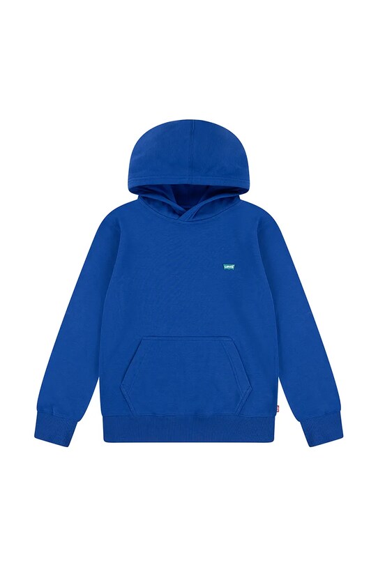Παιδική μπλούζα Levi's MINI BATWING PULL OVER HOO με κουκούλα μπλε 8EK422