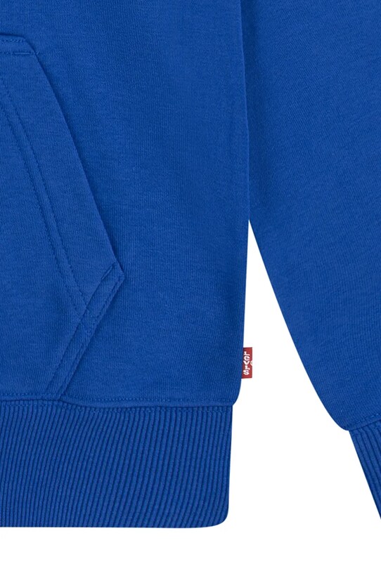 Παιδική μπλούζα Levi's MINI BATWING PULL OVER HOO μπλε 8EK422