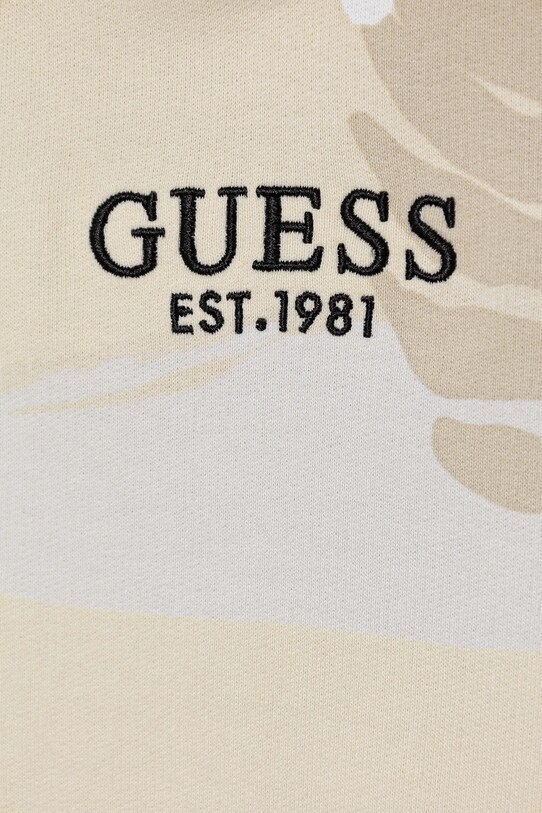 Αγορίστικα Παιδική βαμβακερή μπλούζα Guess L5GQ03.KA6R4.PPYA μπεζ