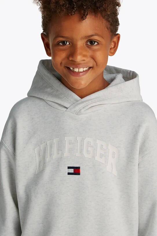 Παιδική μπλούζα Tommy Hilfiger λευκό KB0KB09574.PPYA