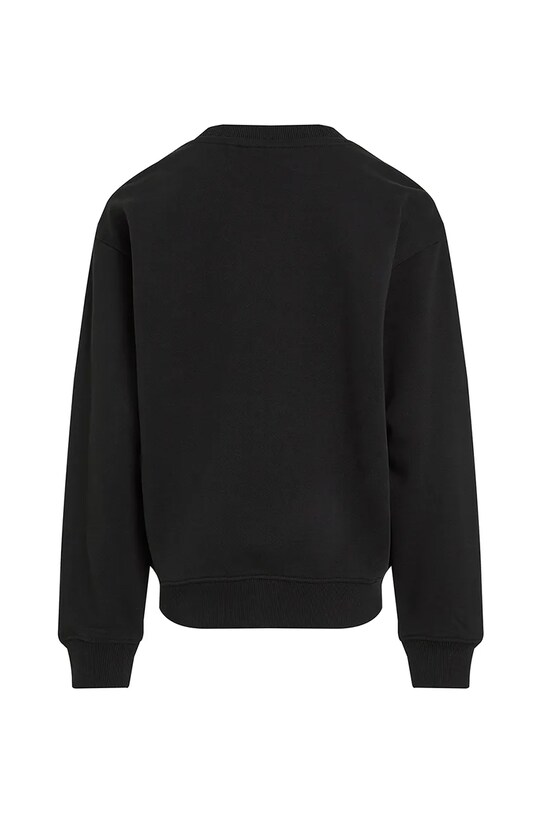 Αγορίστικα Παιδική βαμβακερή μπλούζα Calvin Klein Jeans IB0IB02463.PPYA μαύρο