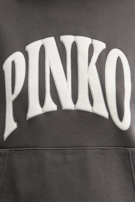 Βαμβακερή μπλούζα Pinko 104623.A2CU γκρί
