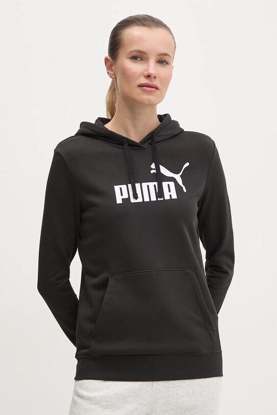 Μπλούζα Puma με κουκούλα μαύρο 682390