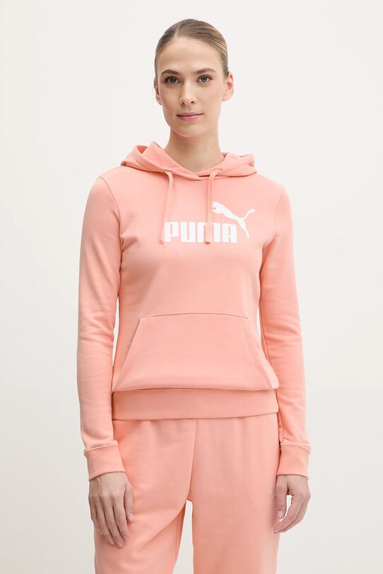 Μπλούζα Puma με κουκούλα πορτοκαλί 682391