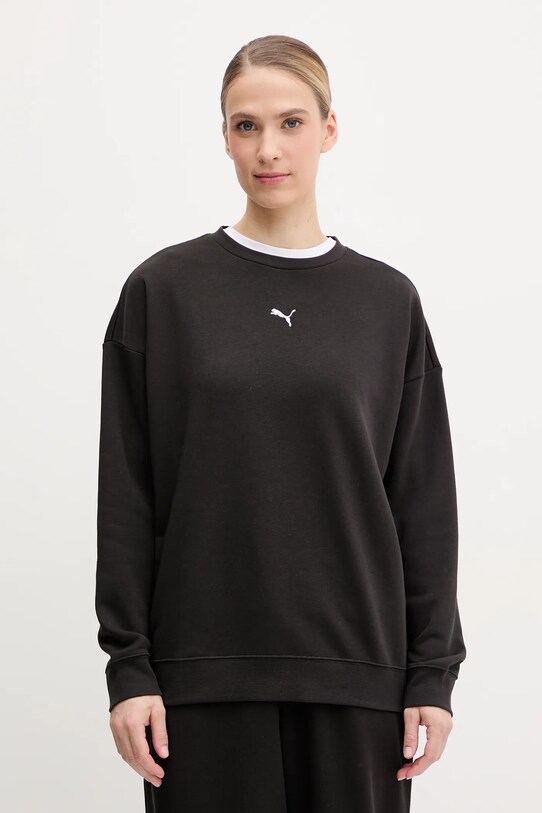 Μπλούζα Puma χωρίς κουκούλα μαύρο 685401