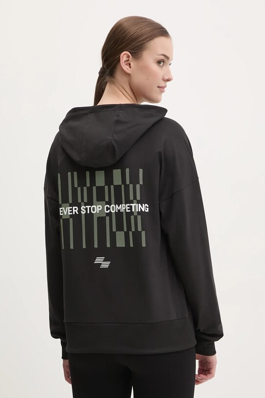 Φούτερ προπόνησης Puma PUMA x HYROX με κουκούλα μαύρο 526907