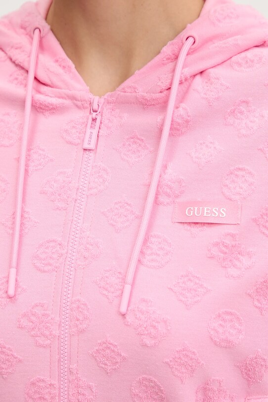 Μπλούζα Guess PEONY V5GQ00.KCT02 ροζ