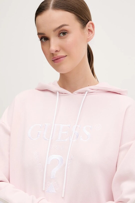 Μπλούζα Guess YARROW ροζ V5GQ17.KCRT1