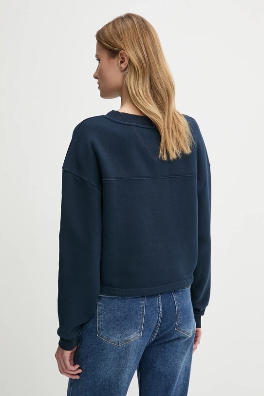 Βαμβακερή μπλούζα Tommy Hilfiger SAILING WW0WW46764 σκούρο μπλε SS25