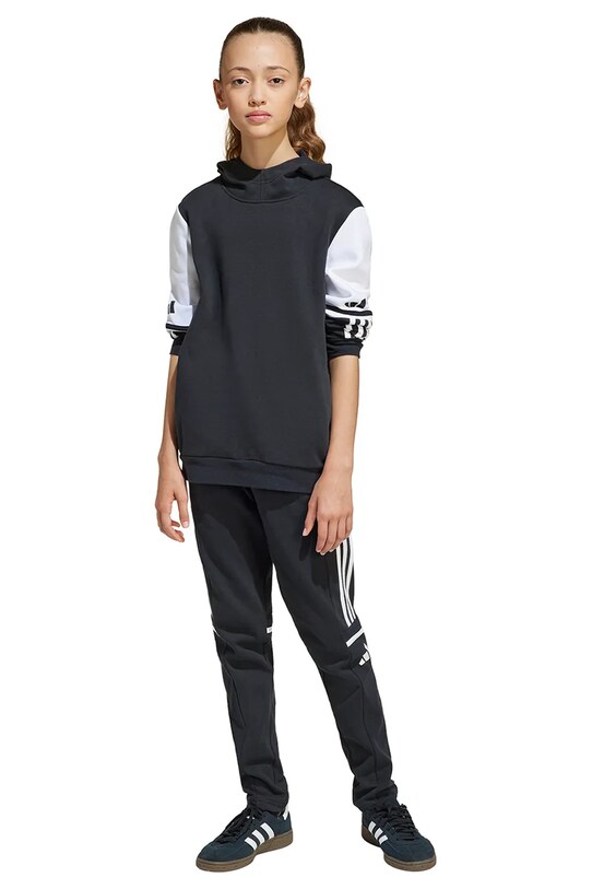 Παιδική μπλούζα adidas Performance JE2768 μαύρο