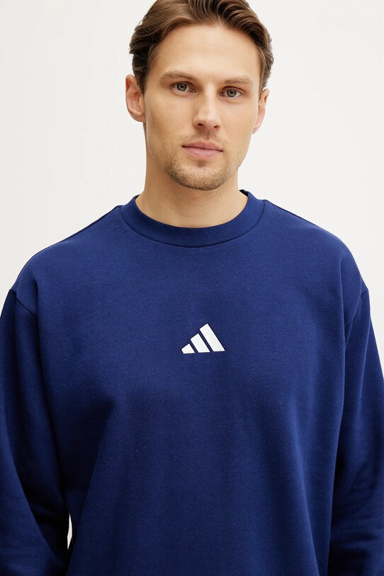 Μπλούζα adidas Feelcozy σκούρο μπλε JE3792