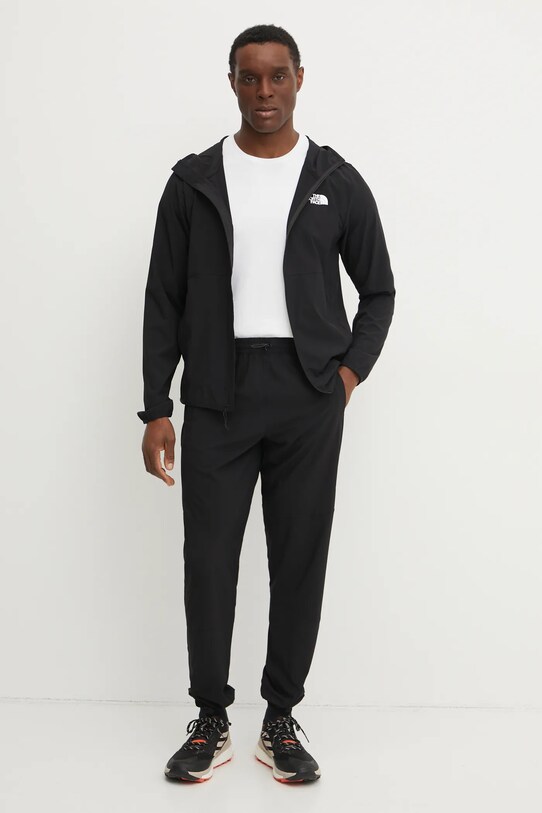 Αθλητική μπλούζα The North Face Woven NF0A8CS7JK31 μαύρο SS25
