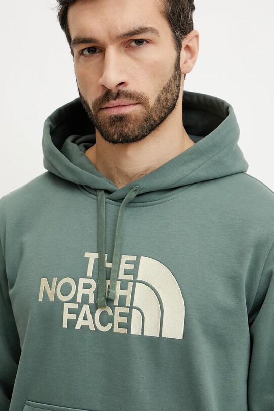 Μπλούζα The North Face Drew Peak πράσινο NF0A89EMB4W1
