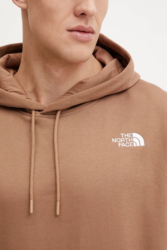 Μπλούζα The North Face Essential NF0A89ES6IH1 καφέ