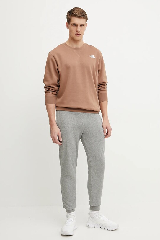 Μπλούζα The North Face Essential NF0A89ET6IH1 καφέ SS25