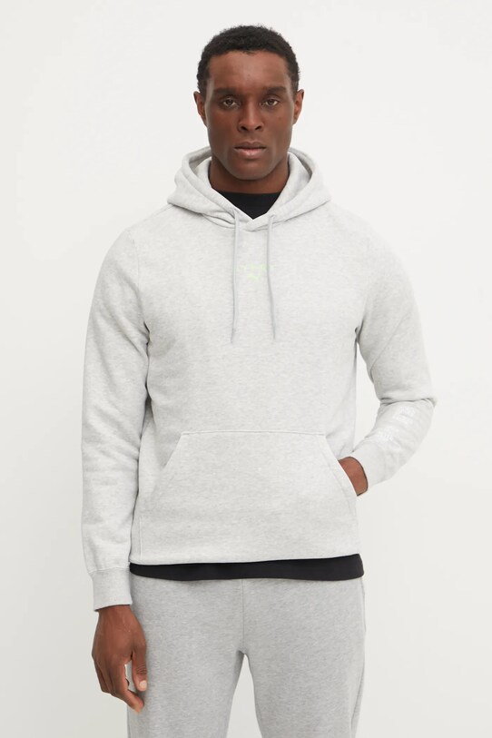 Φούτερ προπόνησης Puma PUMA x HYROX με κουκούλα γκρί 526896