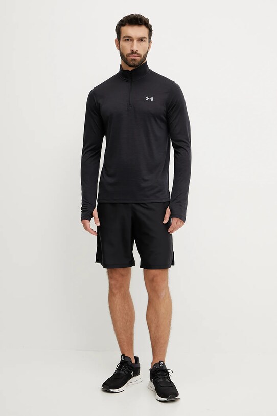 Φούτερ για τζόκινγκ Under Armour Launch 6005542 μαύρο SS25