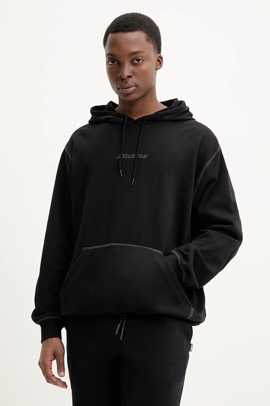 Μπλούζα Dickies βαμβάκι μαύρο DK0A4Z6YBLK1