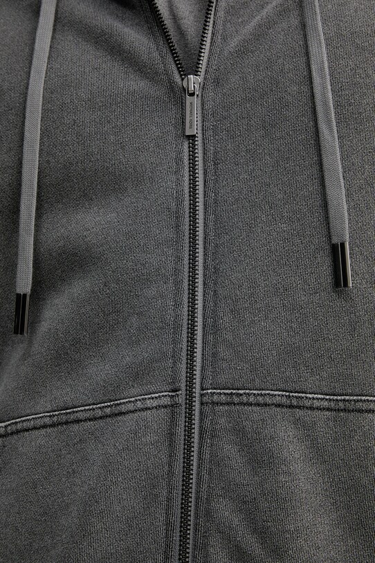 Βαμβακερή μπλούζα MICHAEL Michael Kors UR552JL5DC γκρί