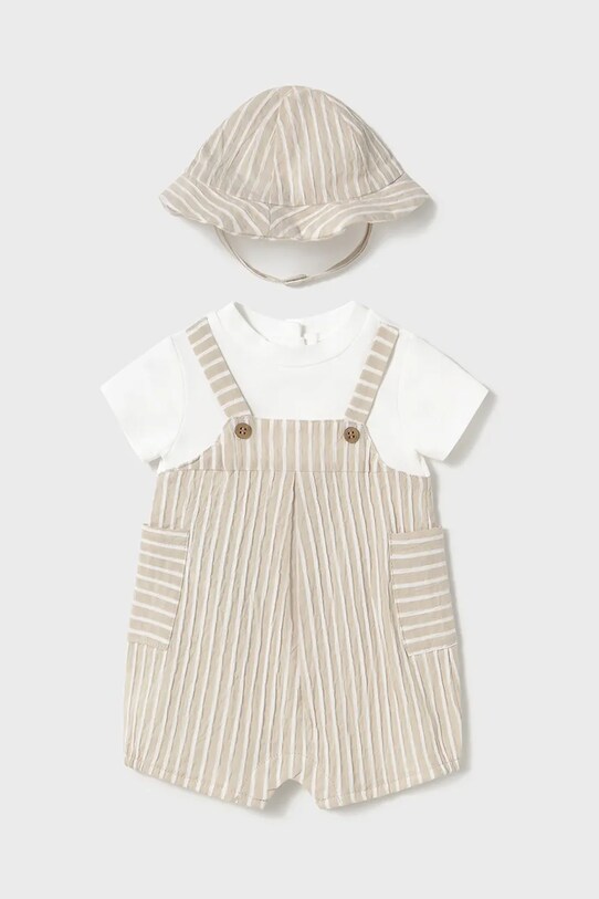 Βρεφικά φορμάκια Mayoral Newborn 1602.1B.Newborn μπεζ SS25