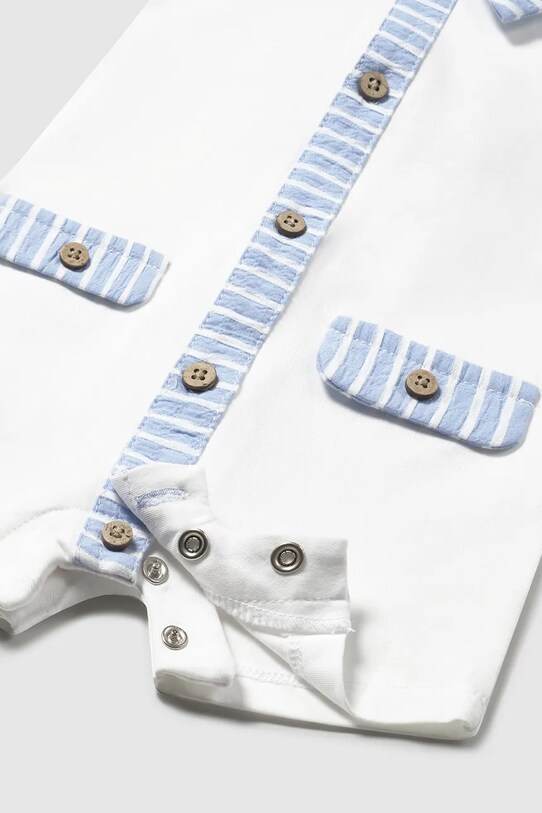 Βρεφικά φορμάκια Mayoral Newborn 2-pack μπλε 1705.1B.Newborn.PPYH