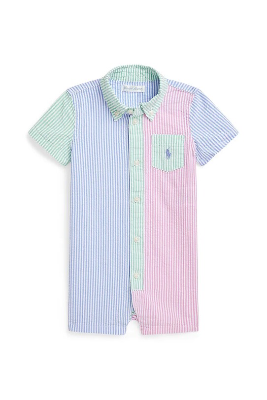 Βρεφικά βαμβακερά φορμάκια Polo Ralph Lauren μπλε 320966233001
