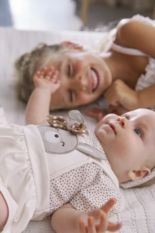 Βρεφικά βαμβακερά φορμάκια Mayoral Newborn λευκό 1658.2G.Newborn.PPYH