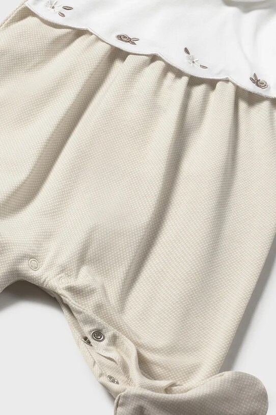 Φόρμες με φουφούλα μωρού Mayoral Newborn 2-pack καφέ 1751.2D.Newborn.PPYH