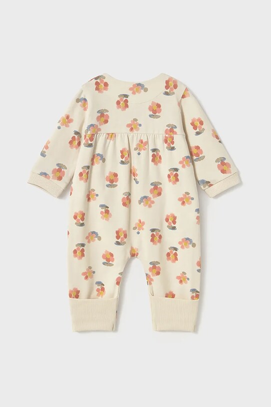 Φόρμες με φουφούλα μωρού Mayoral Newborn 1753.2F.Newborn.PPYH πορτοκαλί SS25
