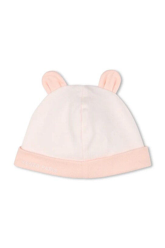 Βρεφική βαμβακερή ρόμπα Kenzo Kids K60866 ροζ