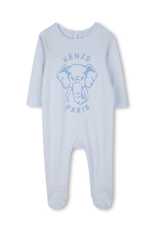 Αγορίστικα Βρεφική βαμβακερή ρόμπα Kenzo Kids K60866 μπλε