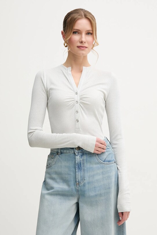 Μακρυμάνικο Pinko slim γκρί 104651.A2CQ