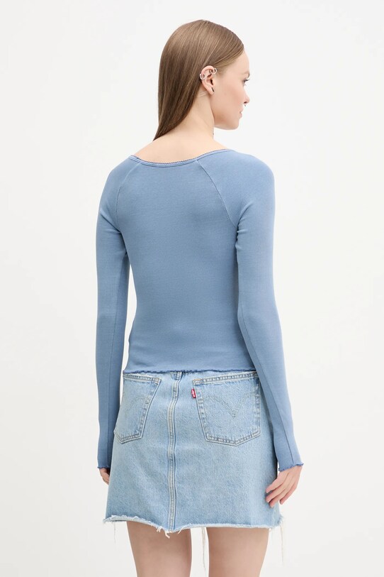 Ρούχα Μακρυμάνικο Tommy Jeans DW0DW20236 μπλε