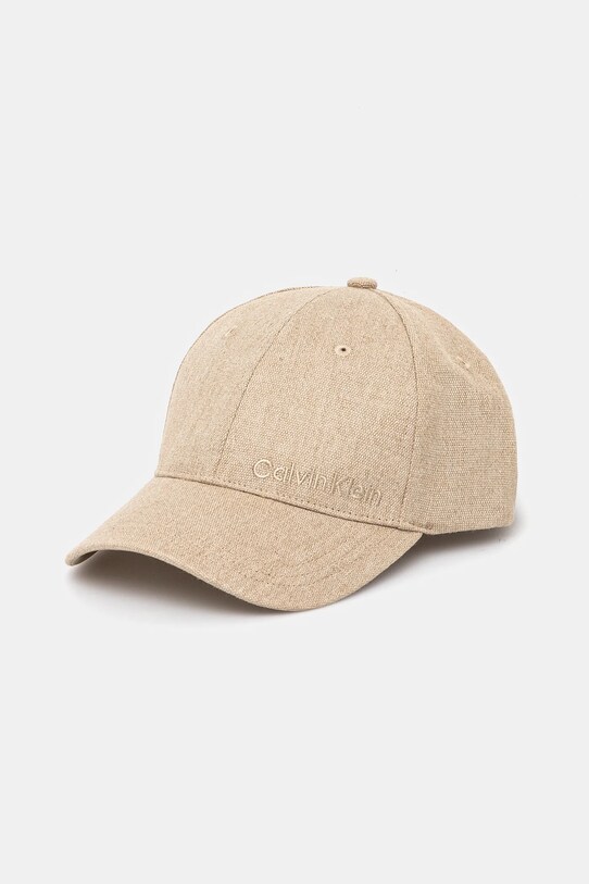 Καπέλο Calvin Klein άλλο μπεζ K50K512978