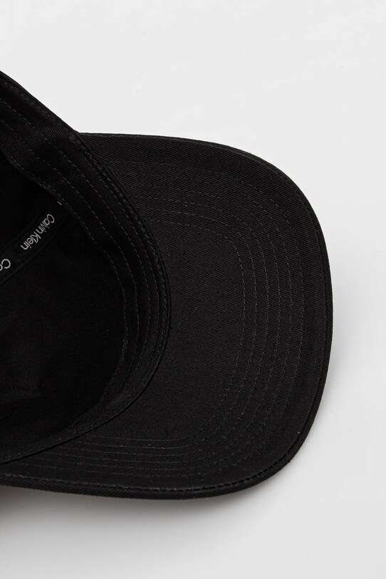 Βαμβακερό καπέλο του μπέιζμπολ Calvin Klein Jeans μαύρο LV04G5032G