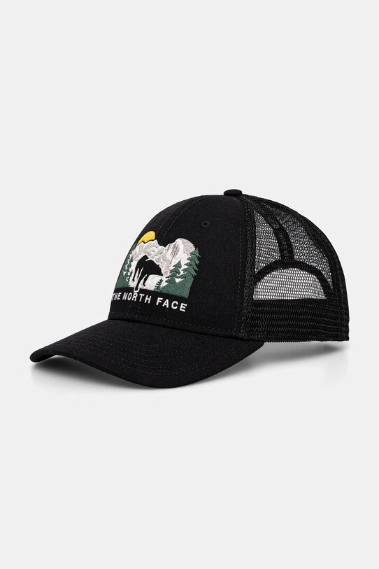 Καπέλο The North Face Embroidered Mudder Trucker άλλο μαύρο NF0A7WH396O1